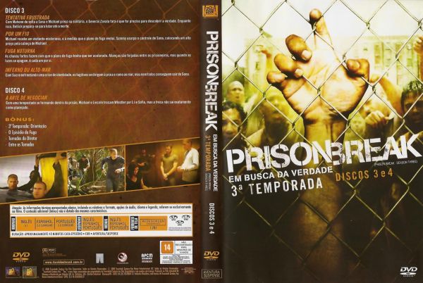 DVD Prison Break - 3ª Temporada