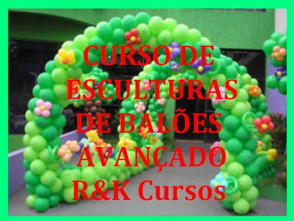 CURSO DE ESCULTURAS DE BALÕES AVANÇADO