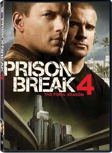 DVD Prison Break – 4ª Temporada + O Resgate Final  - 7 DVDs