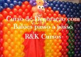 CURSO DE DECORAÇÃO COM BALÕES PASSO–A-PASSO