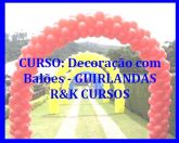 CURSO: Decoração com Balões - GUIRLANDAS