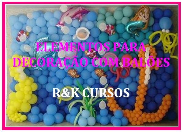 DVD ELEMENTOS PARA DECORAÇÃO COM BALÕES